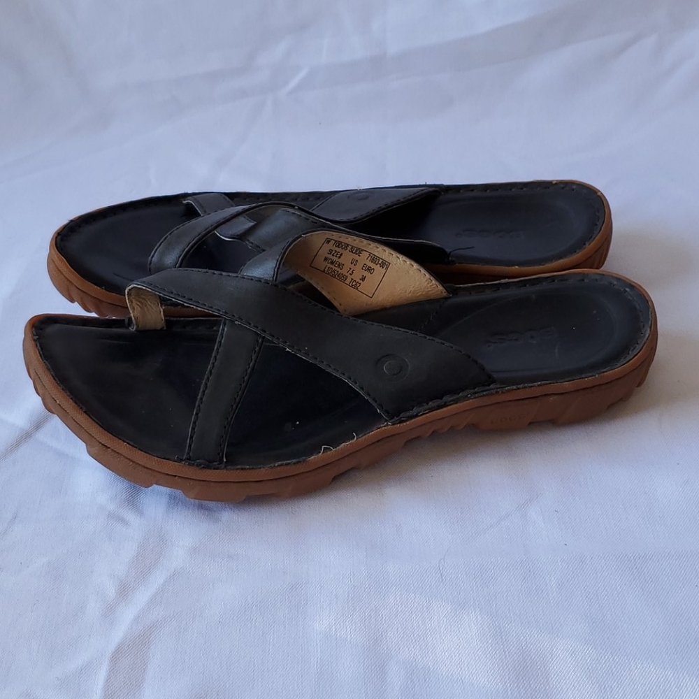 Bogs Todos brown leather sandals - Picture 4 of 6